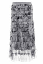 Load image into Gallery viewer, Abstract Print Rara Tulle Skirt
