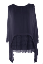 Load image into Gallery viewer, Rara Silk Top with Vest
