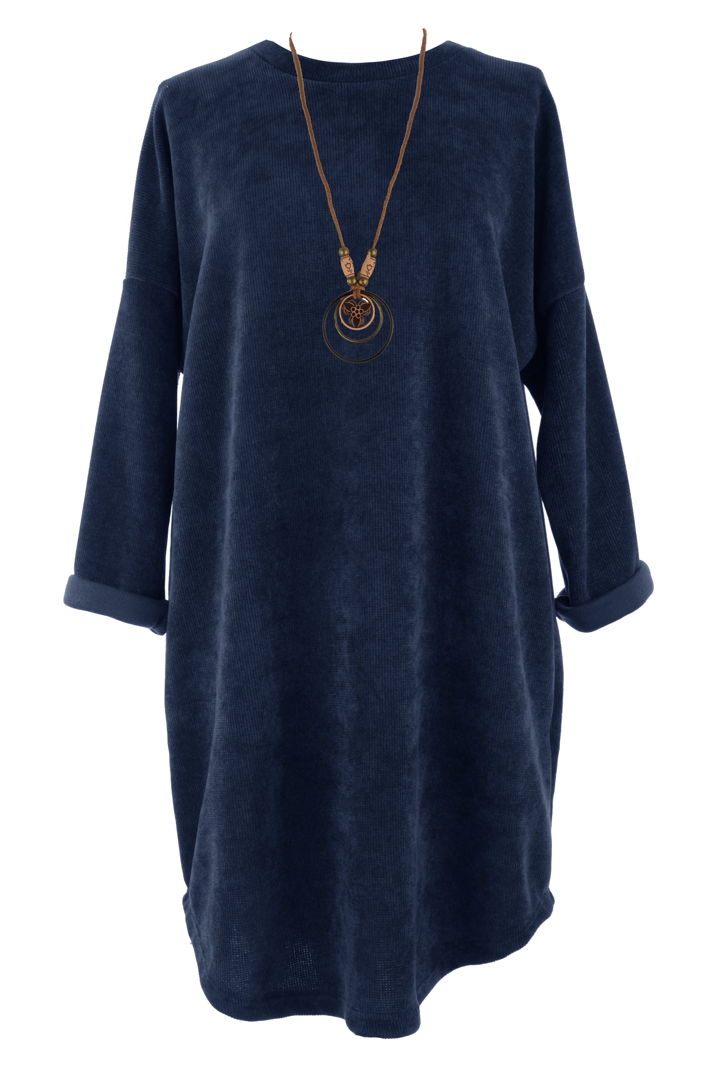 Chenille Necklace Dress