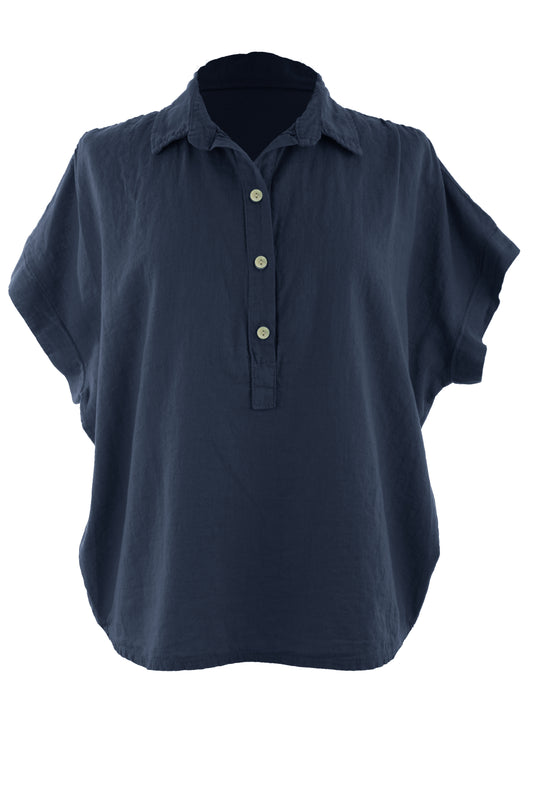 3 Button Linen Shirt