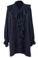 Load image into Gallery viewer, Ruffle Tunic Shirt
