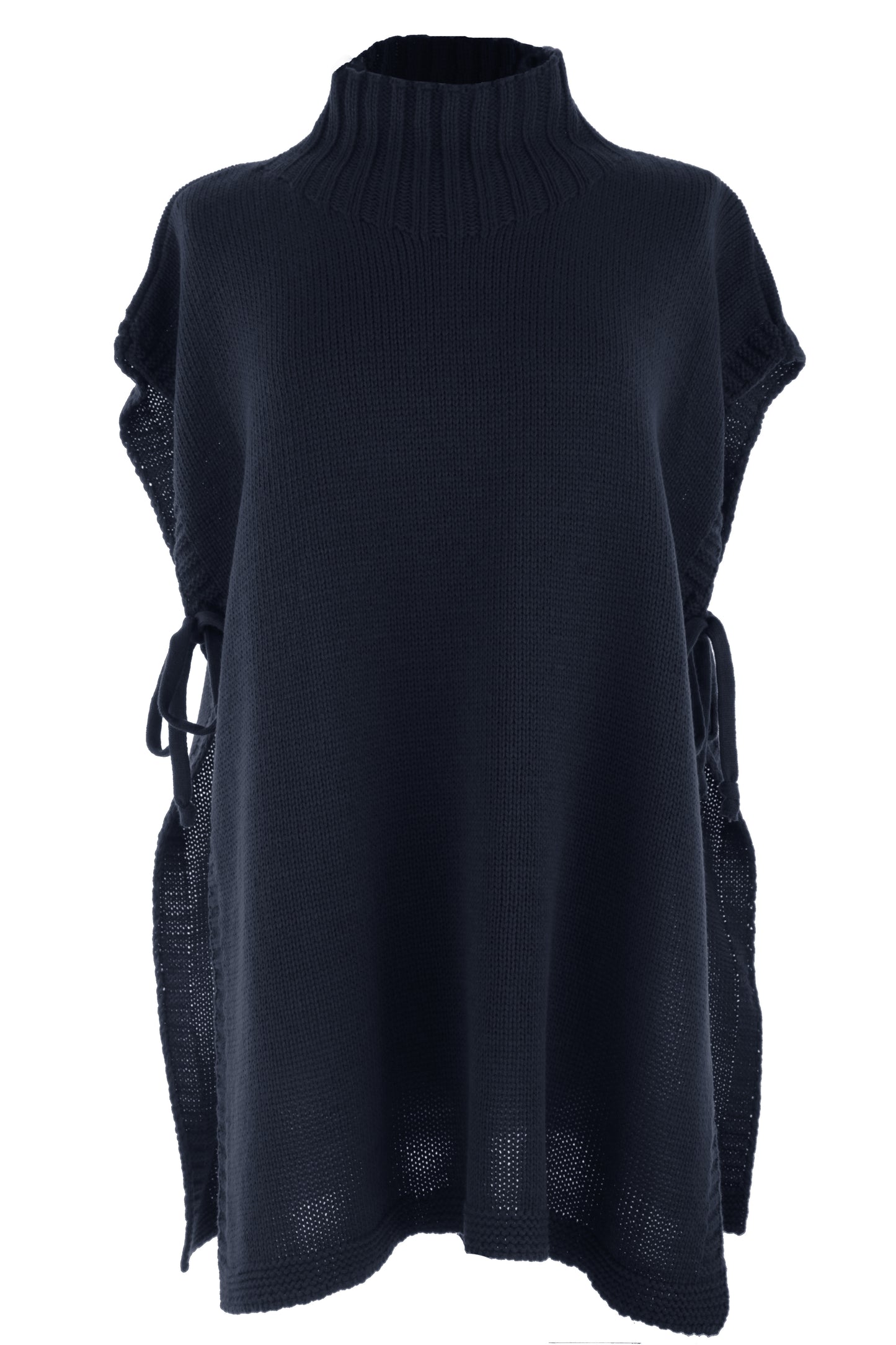 Side Tie Tabard Poncho