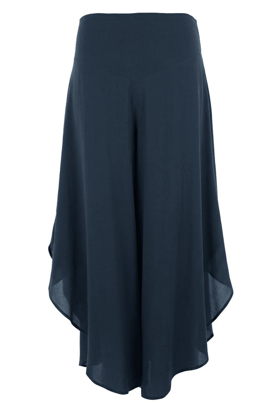 Side Split Linen Trouser