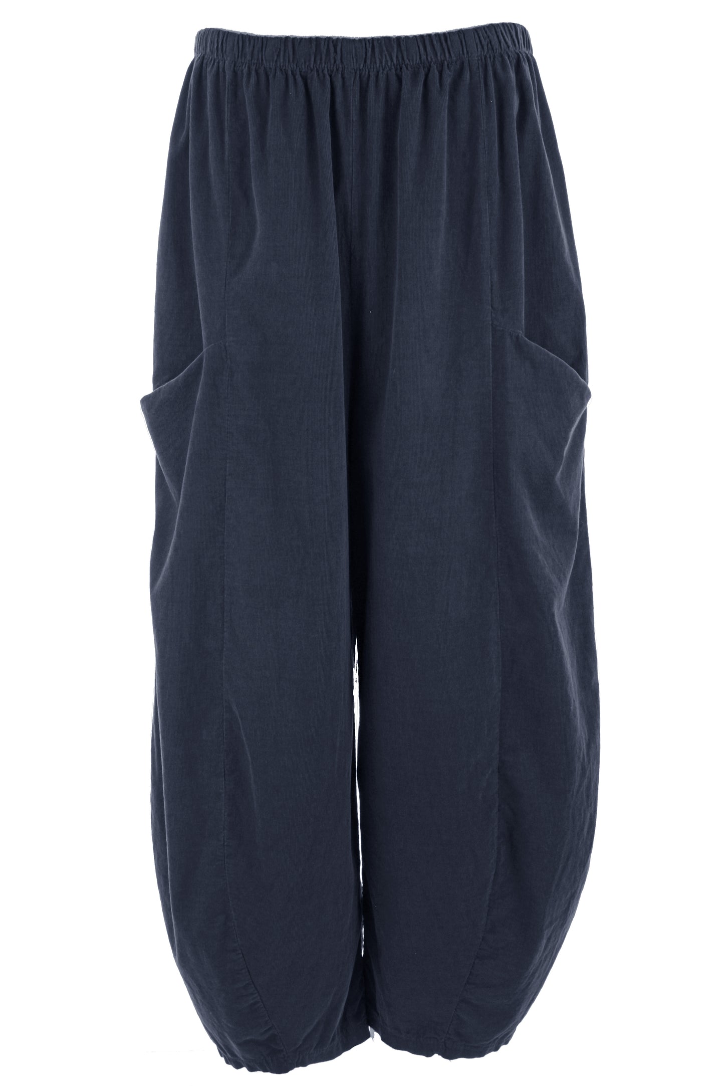 2 Slit Pocket Barrel Leg Corduroy Trouser