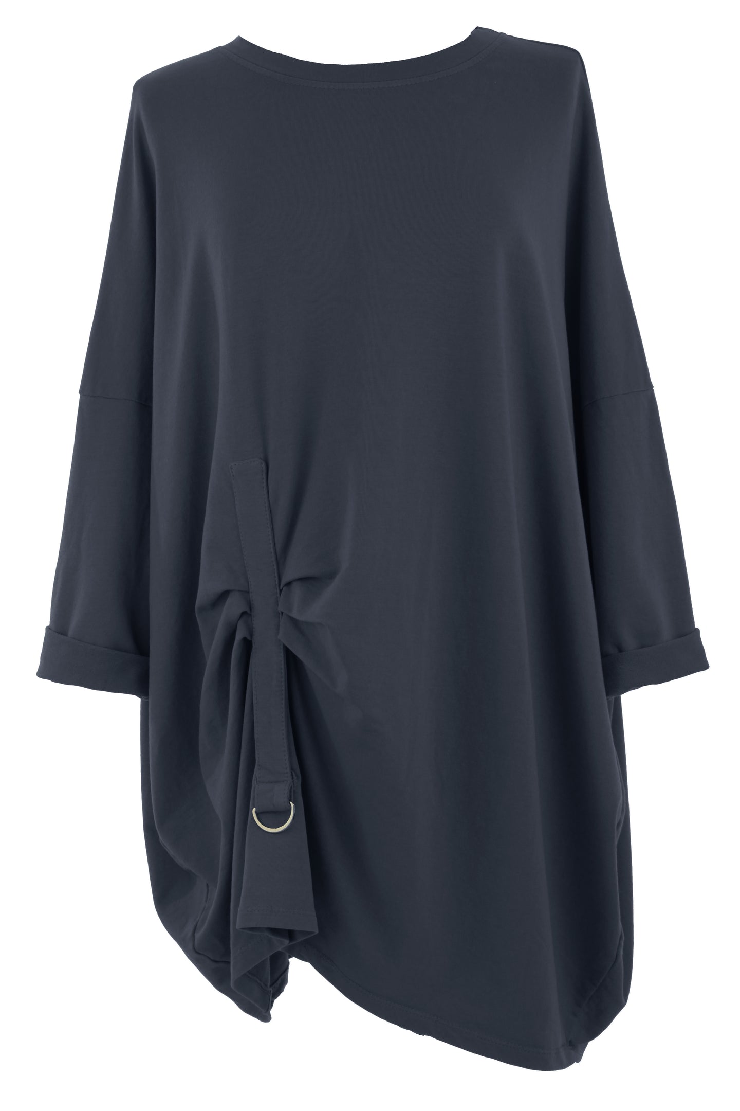 Tab Buckle Detail Sweatshirt
