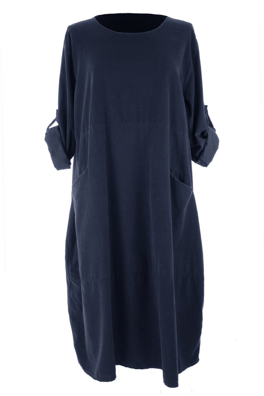 2 Pocket Corduroy Midi