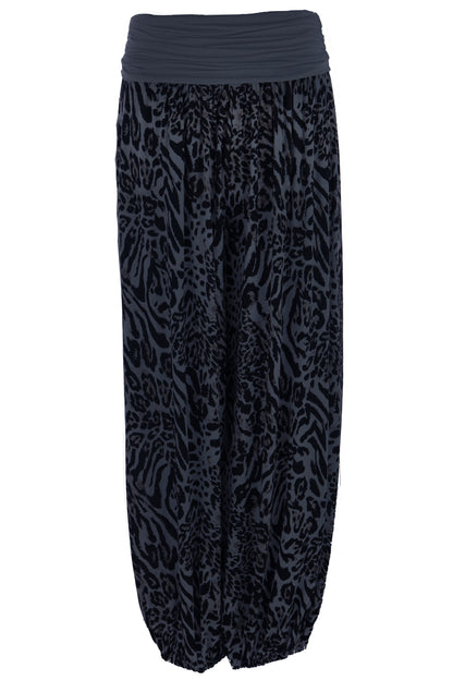 Leopard Print Harem Trouser