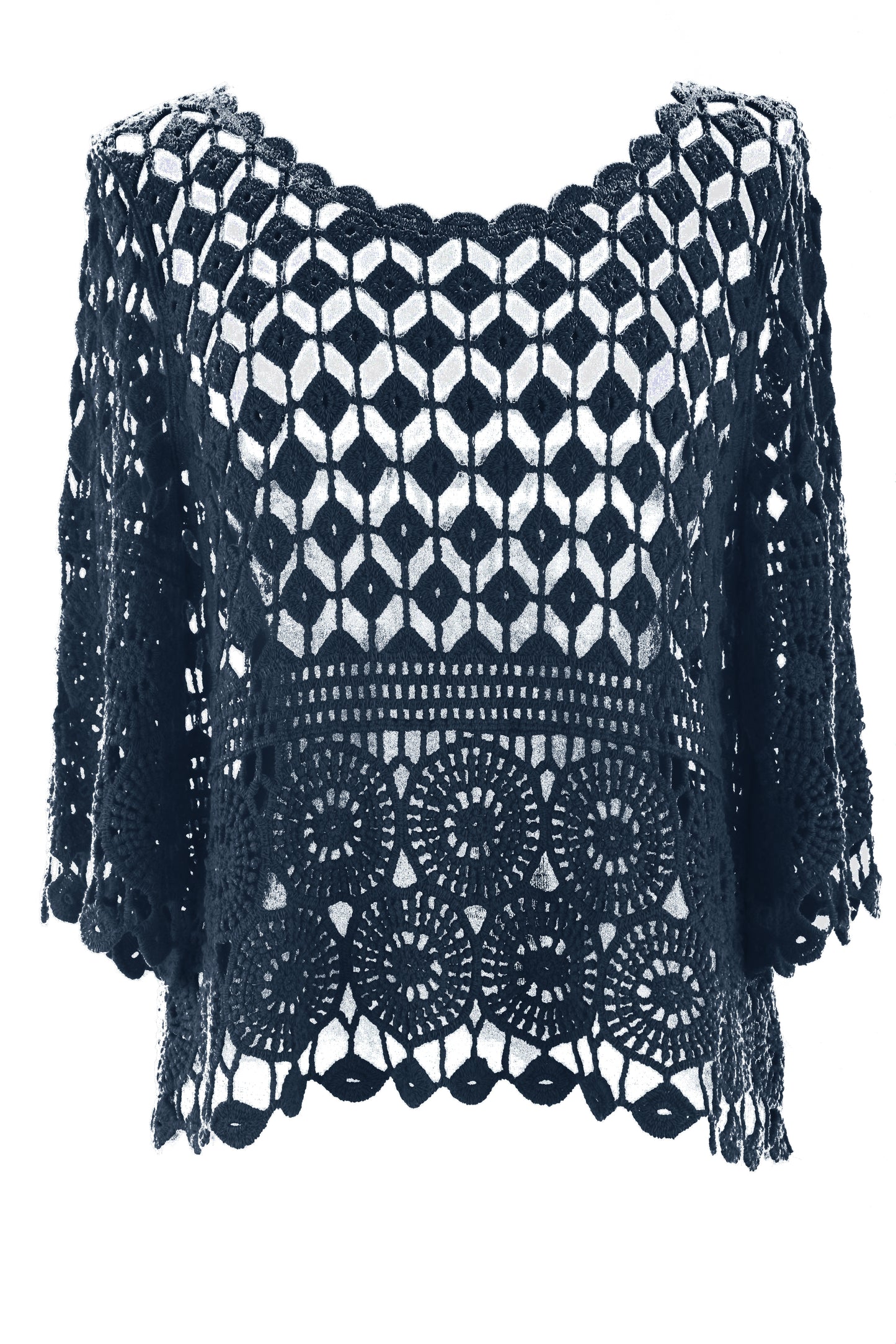 Crochet Top with Vest