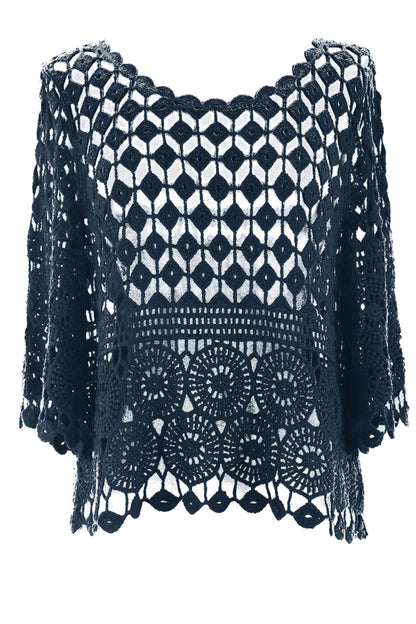 Crochet Top with Vest