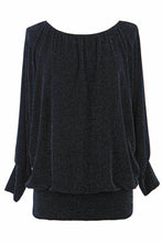 Load image into Gallery viewer, Pleat Detail Lurex Top
