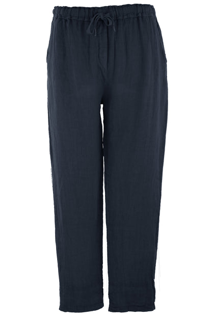 Tapered Linen Trouser
