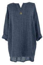 Load image into Gallery viewer, Button Detail Cotton Top
