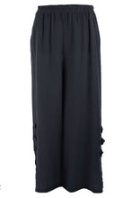 Load image into Gallery viewer, Tab Button Detail Linen Trouser
