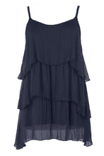 Load image into Gallery viewer, Ruffle Silk Vest
