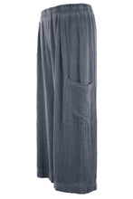 Load image into Gallery viewer, Teabag Linen Cropped Length Trouser
