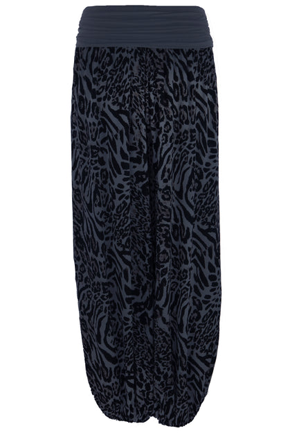 Leopard Print Harem Trouser