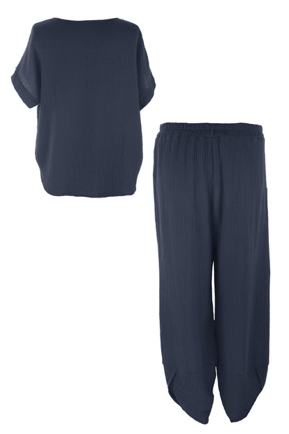 Cheesecloth Cotton Co-Ord Set