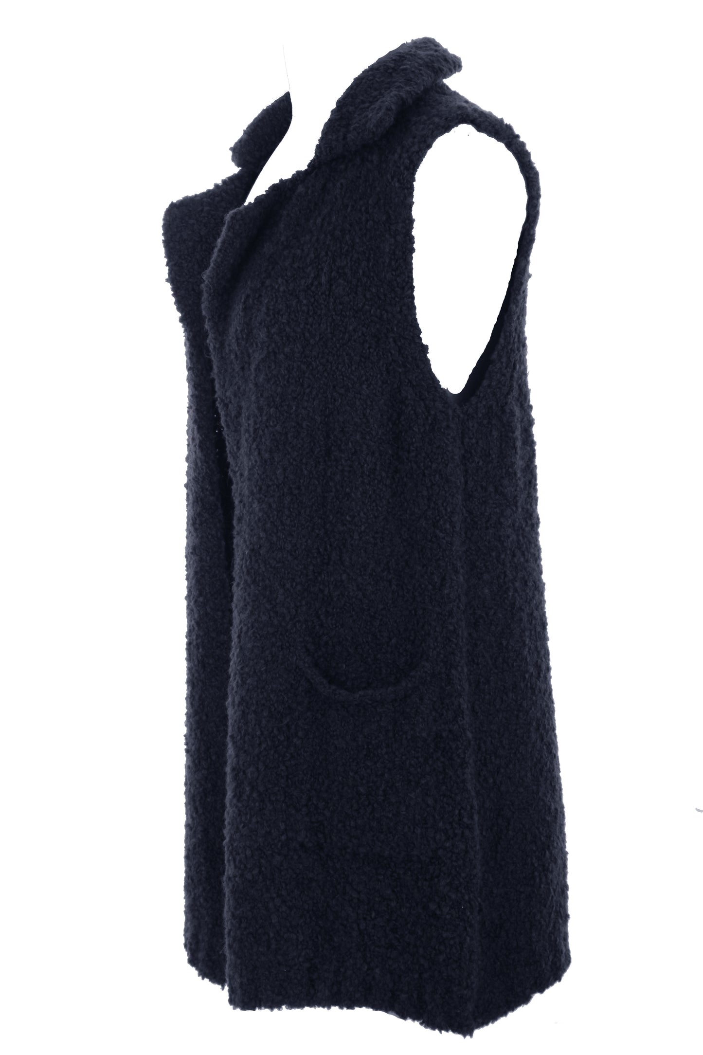 Alpaca Wool Boucle Gilet
