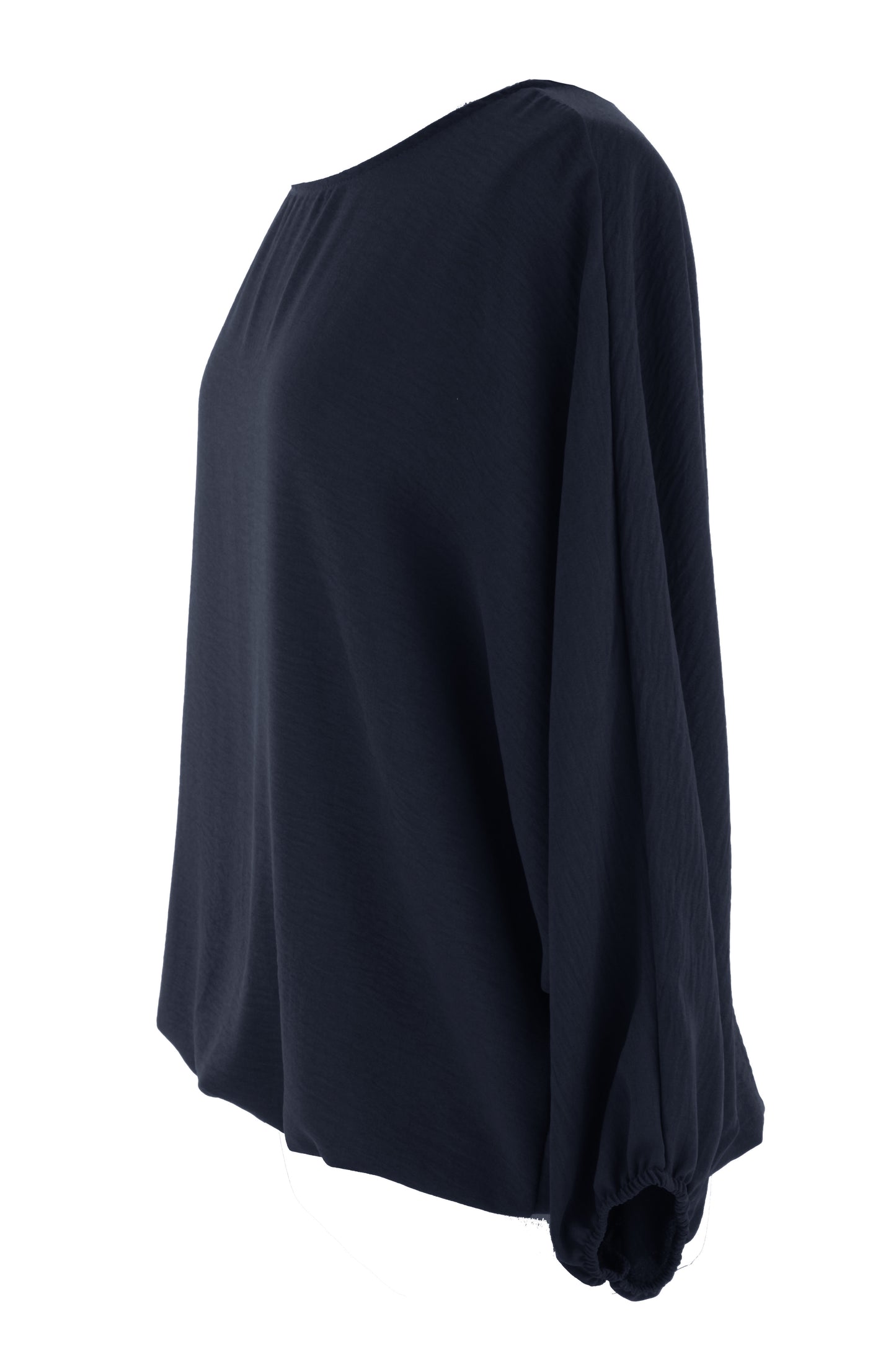 Puffball Hem Necklace Top