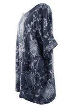 Load image into Gallery viewer, Dandelion Print Button Detail Top
