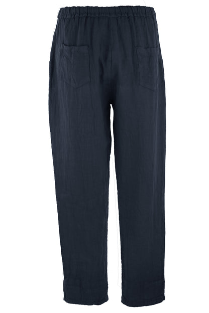 Tapered Linen Trouser
