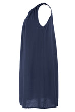 Load image into Gallery viewer, Sleeveless Ruched Neck Dress
