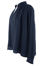 Load image into Gallery viewer, Ruched Shoulder Cotton Top
