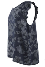 Load image into Gallery viewer, Floral Sleeveless Cotton Top
