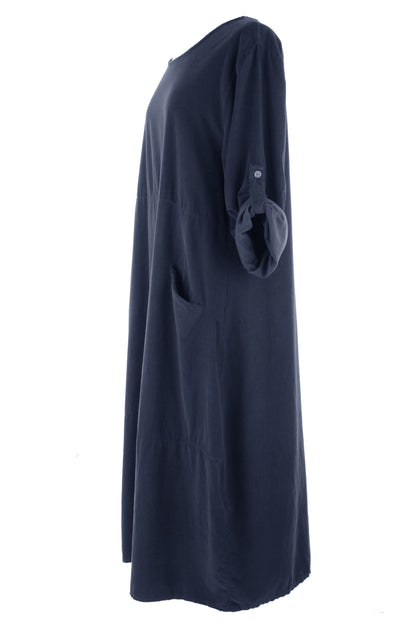 2 Pocket Corduroy Midi