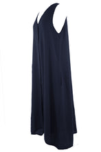 Load image into Gallery viewer, Sleeveless Button Front Linen Midi
