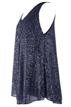 Load image into Gallery viewer, V Neck Sequin Vest
