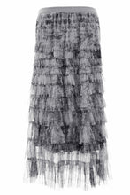 Load image into Gallery viewer, Abstract Print Rara Tulle Skirt
