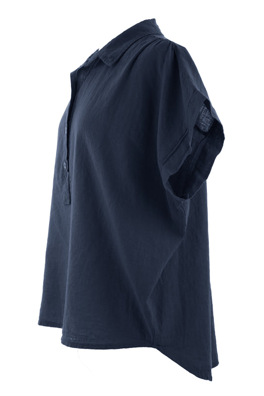 3 Button Linen Shirt