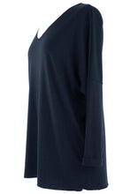 Load image into Gallery viewer, V Neck Soft Knit Necklace Jumper
