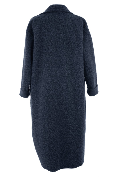 Collar 2 Button Textured Coat