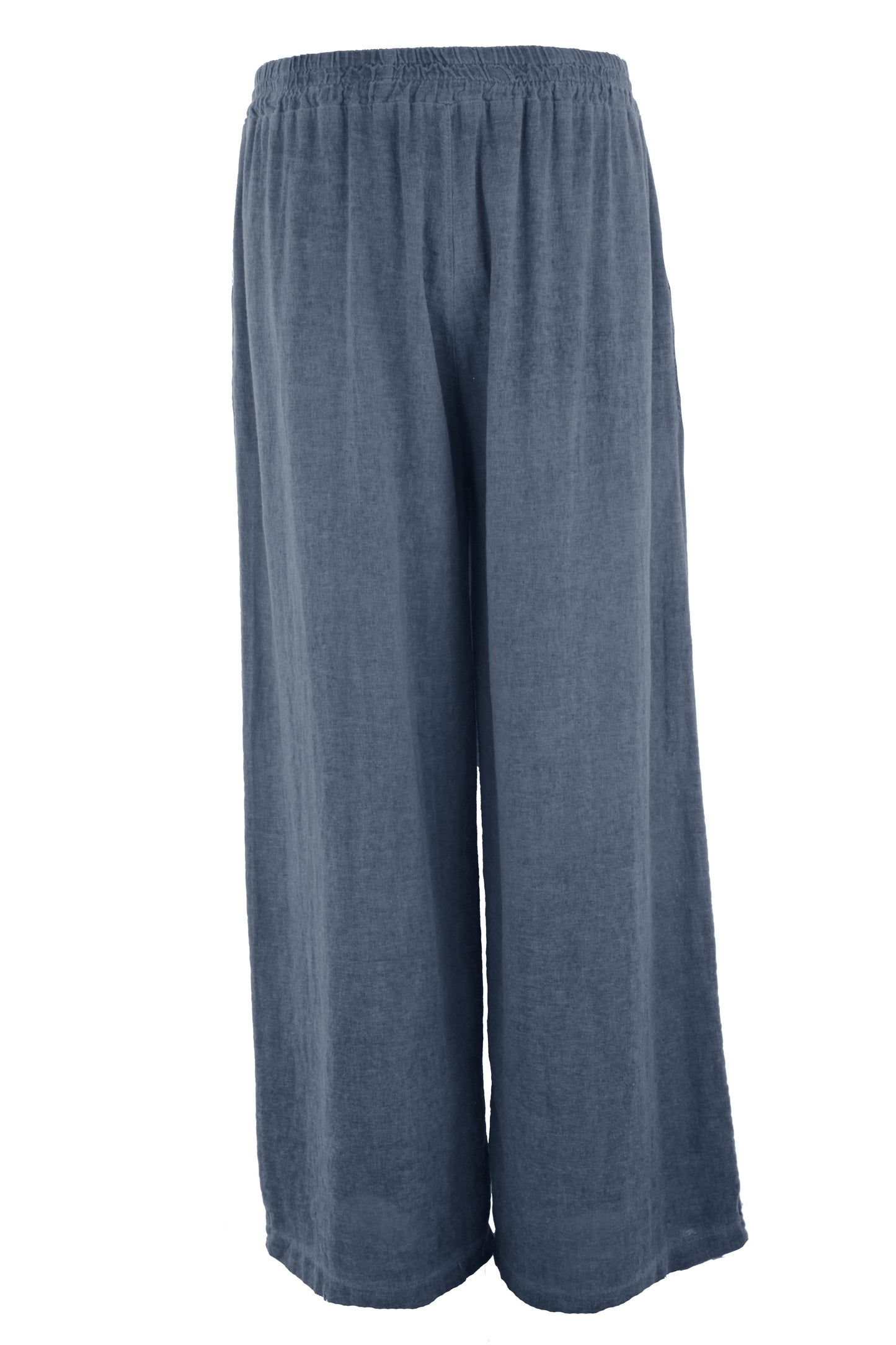 2 Crochet Pocket Linen Trouser