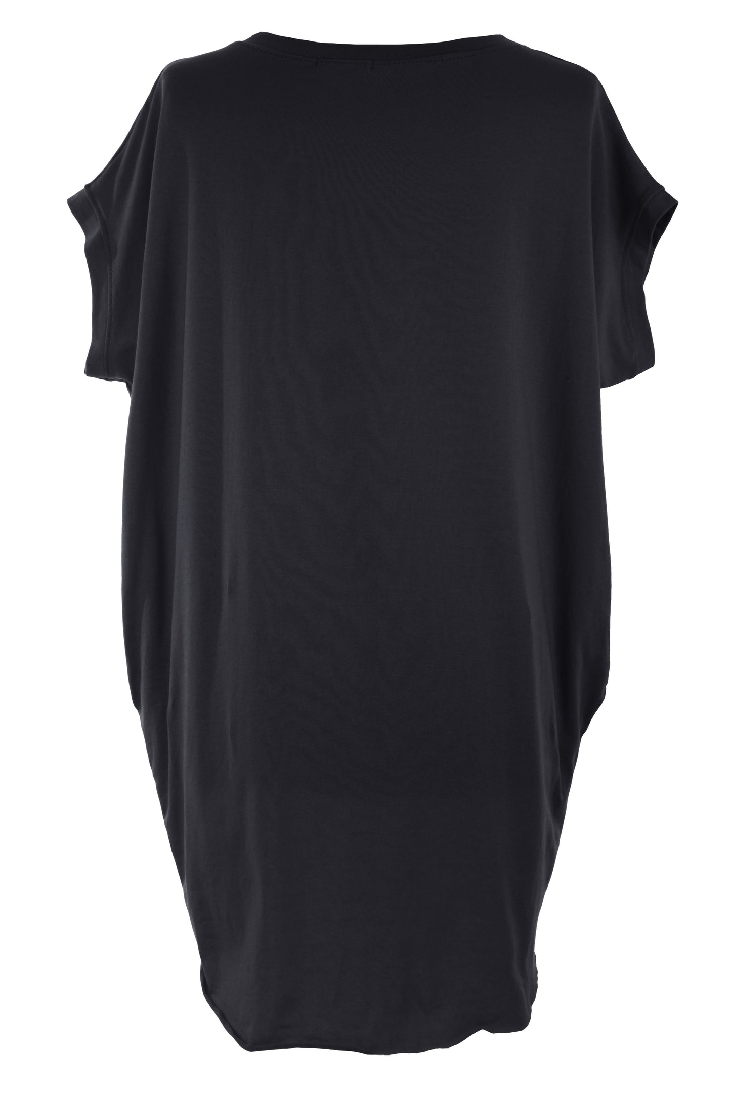 Silver Foil Heart Tunic Top