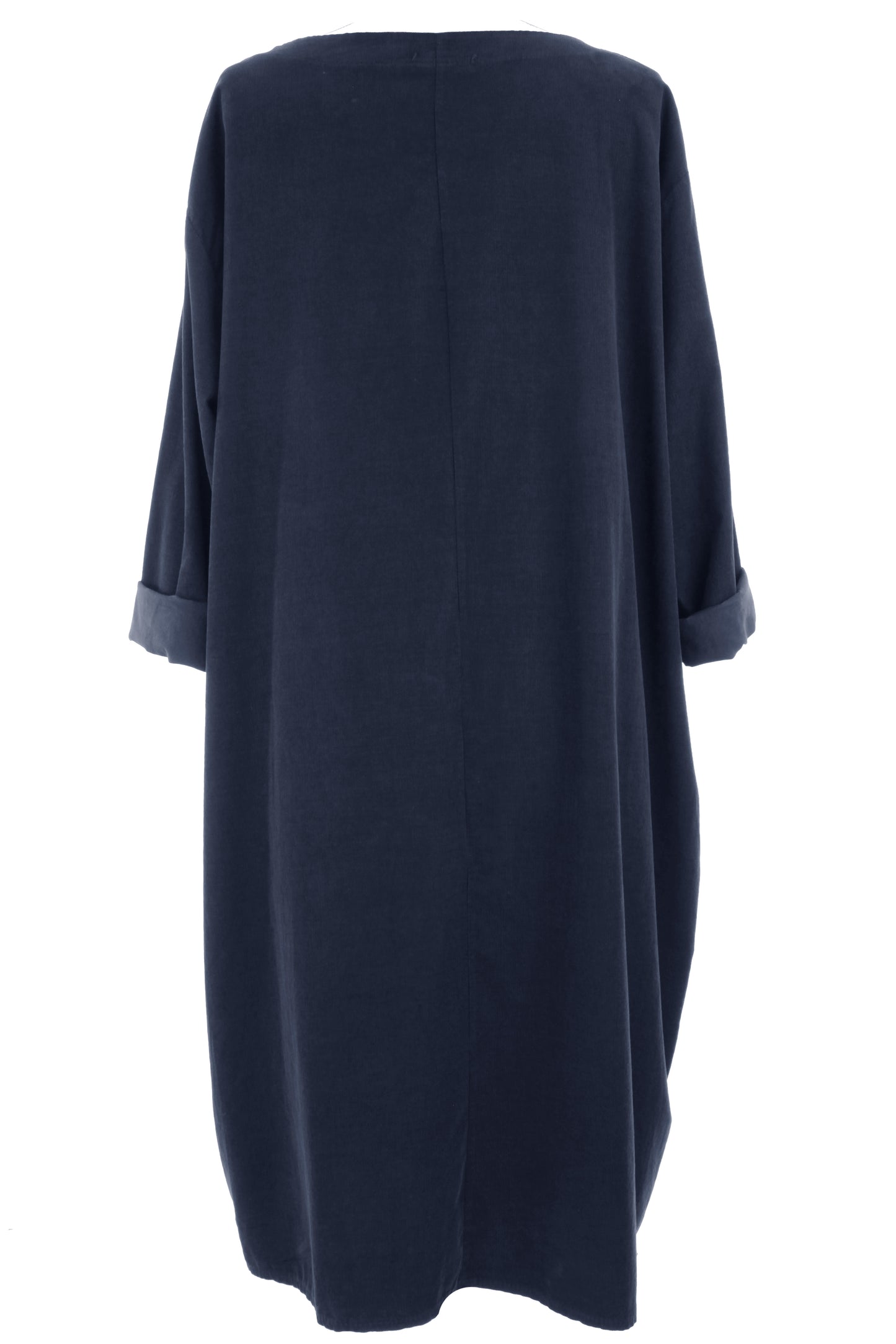 2 Pocket Button Detail Corduroy Midi