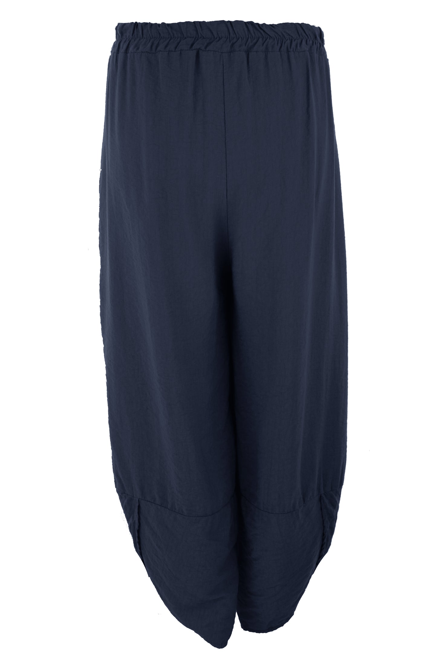 2 Pocket Ankle Length Barrel Leg Trouser