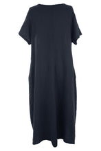 Load image into Gallery viewer, Pleat Detail Linen Dress
