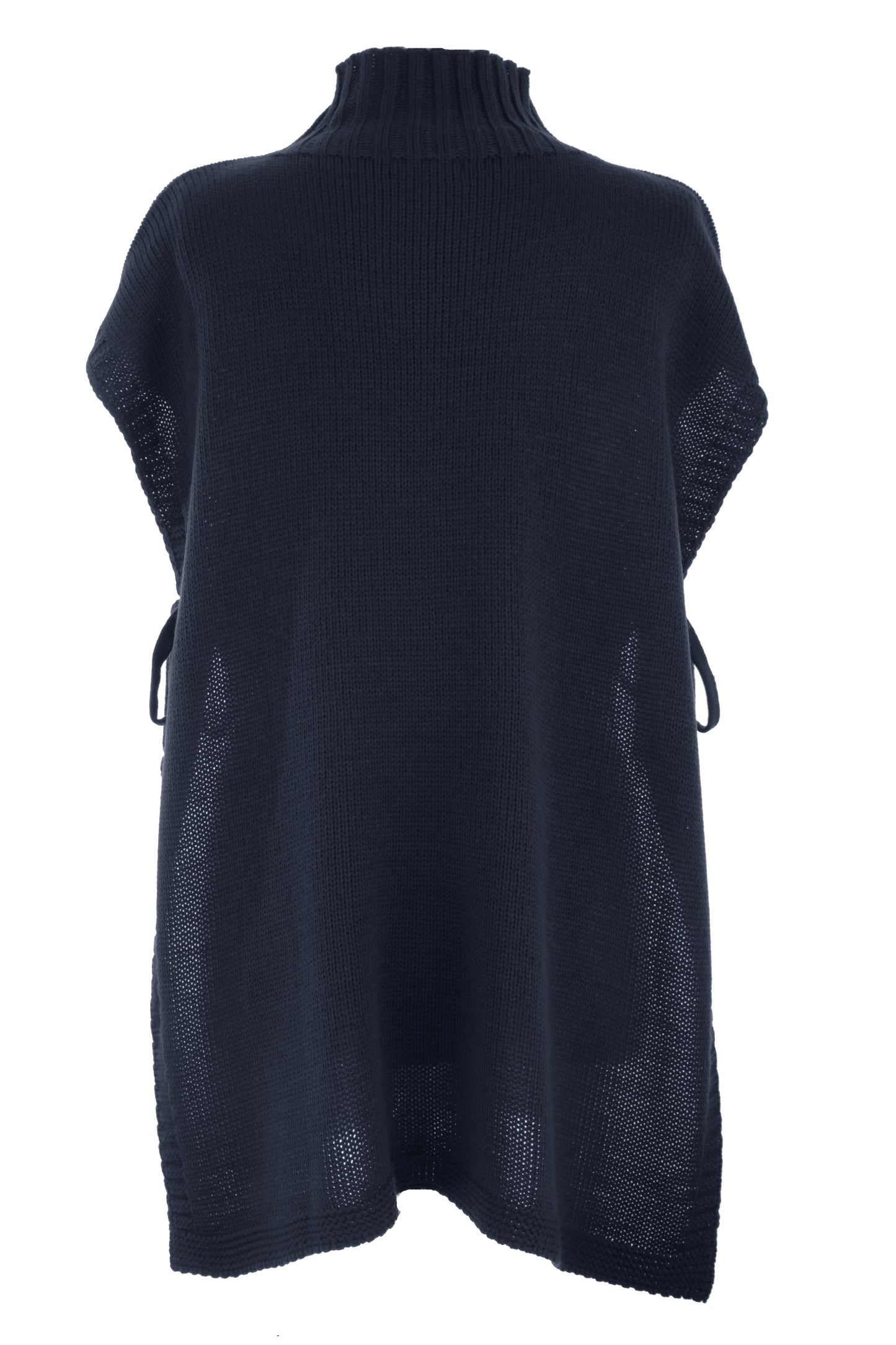 Side Tie Tabard Poncho