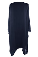 Load image into Gallery viewer, Ruched Front Silk Dress
