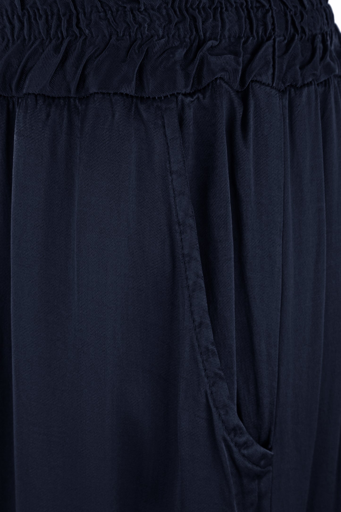 Satin Wide Leg Trouser