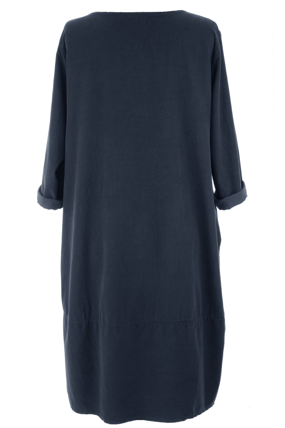 3/4 Sleeve Corduroy Dress