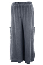 Load image into Gallery viewer, Teabag Linen Cropped Length Trouser
