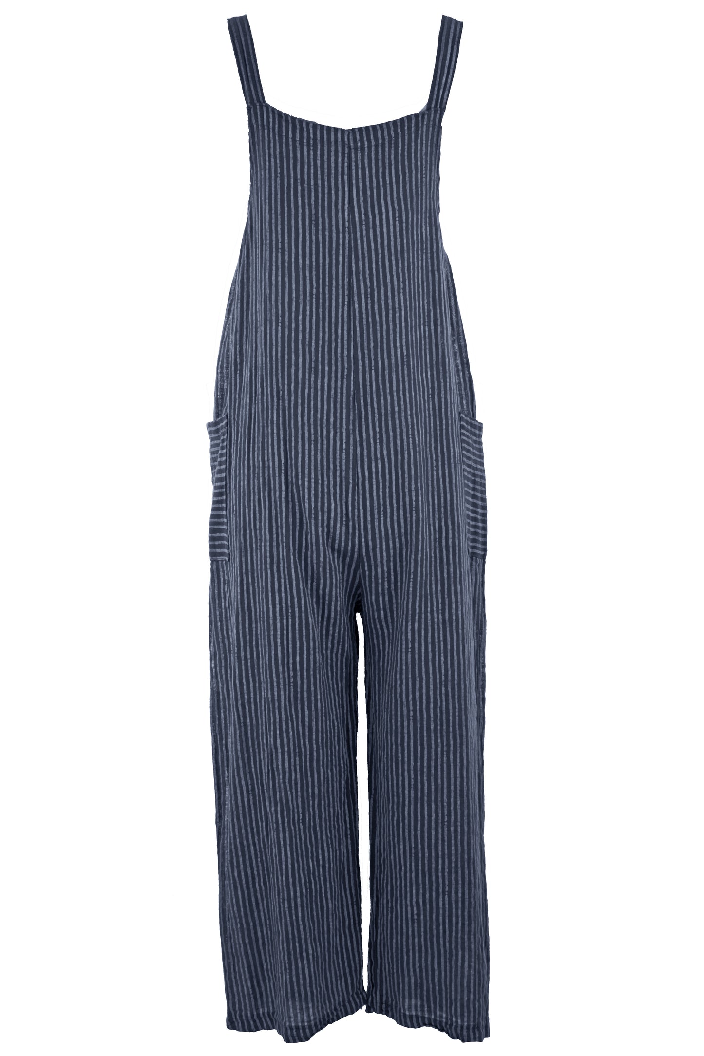 Stripes Cotton Dungaree
