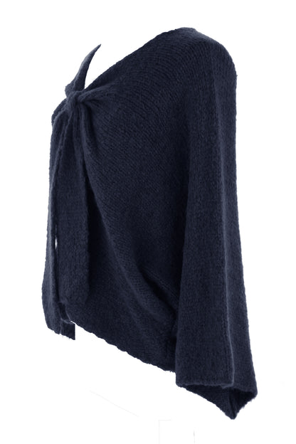 Bow Front Wool Jumper