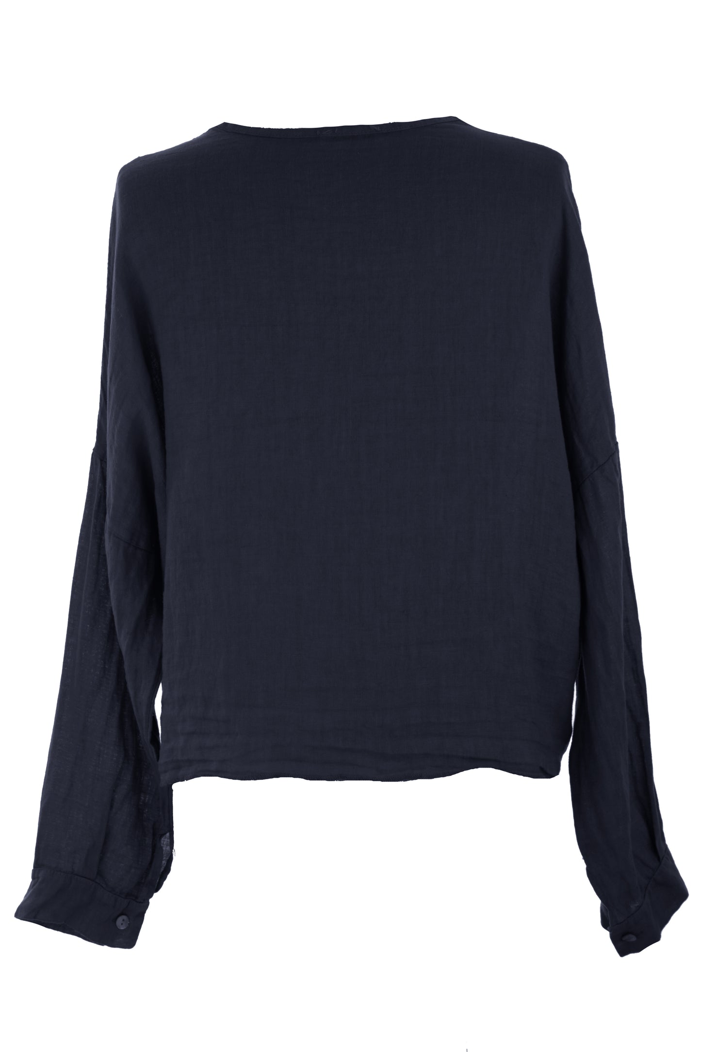 Tie Front Linen Shirt