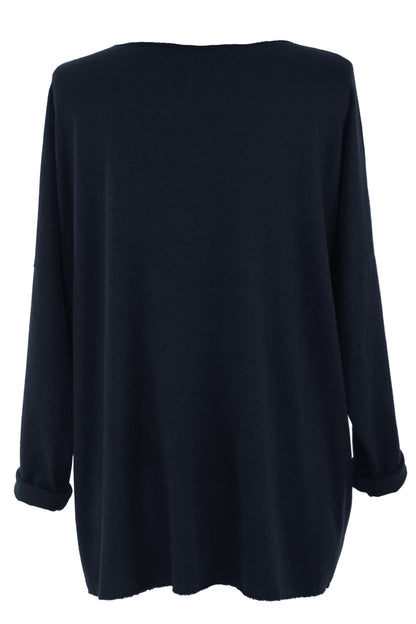 Diamante Shoulder Jumper