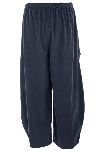2 Slit Pocket Barrel Leg Corduroy Trouser